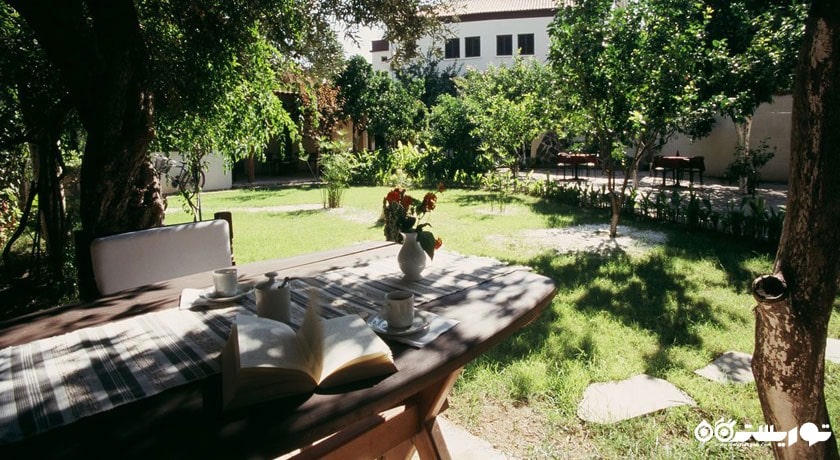 نمای فضای سبز هتل